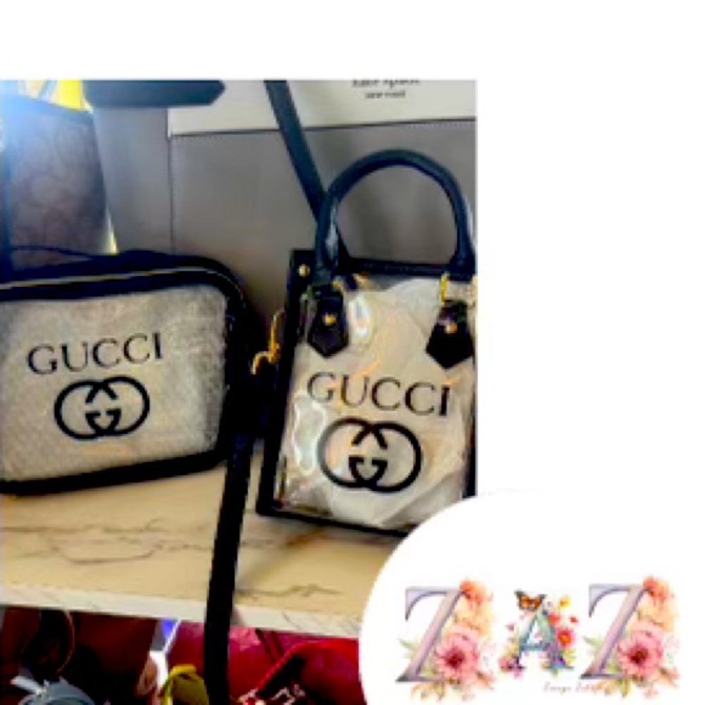 transparent bag 💼